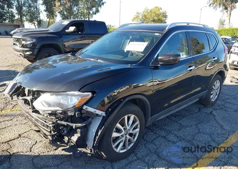 2020 Nissan Rogue S Fwd z USA, uszkodzony, nr VIN KNMAT2MT3LP532799